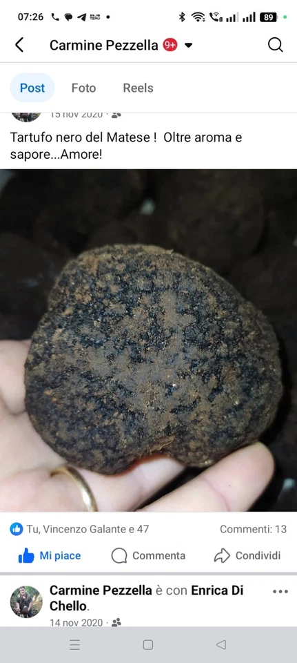 Tartufo Nero Di Bagnoli Fresco1^ Scelta 100grammi - Immagine 2 di 2