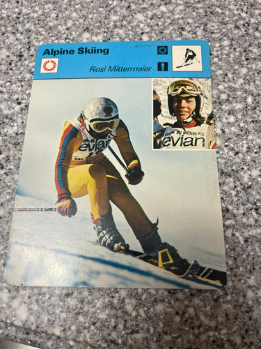 1977 Sportscaster Alpine Skiing Rosi Mittermaier #03 005 03-14 *Near Mint