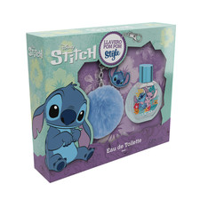 Stitch Eau de Toilette Gift Set 50ml with Pom Pom Accessory, Valentines gift