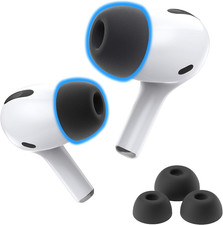 Foam Masters Memory Foam Ear Tips for Airpods Pro 1St  2Nd Gen  Comfortable 