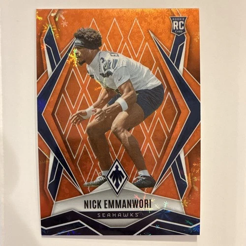 2025 Panini Phoenix Football Orange Winter Nick Emmanwori #245