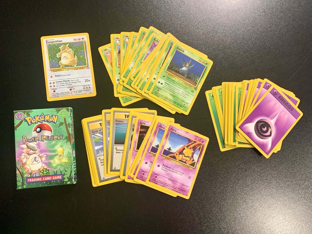 Vintage Pokemon TCG Starter Gift Box 2 Player Starter Set Jungle