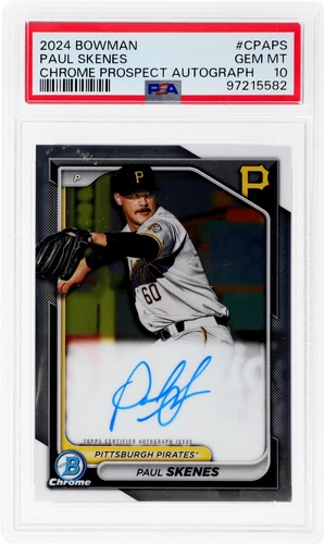 2024 Bowman Chrome Paul Skenes Prospect Auto #CPAPS PSA 10