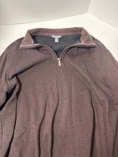 Men's Van Heusen Classic-Fit Quarter-Zip Pullover Size Large