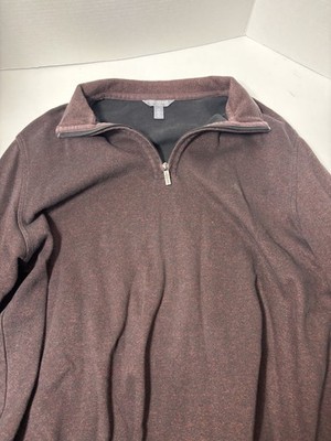 Men's Van Heusen Classic-Fit Quarter-Zip Pullover Size Large