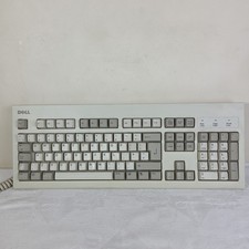 Dell SK-1000REW PS/2 PS2 Computer PC UK Keyboard Vintage Retro