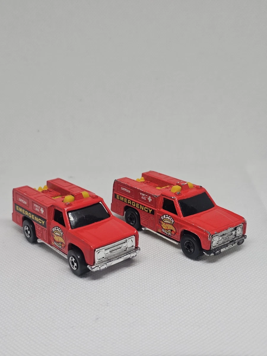 Hot Wheels 1974 Vehicle Year Vintage Manufacture Diecast Emergency
