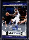 2012-13 Panini Hoops Terrence Williams Auto Autograph #214 Kings