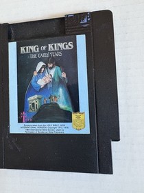 KING OF KINGS THE EARLY YEARS NES CART NINTENDO 100% AUTHENTIC TESTED WORKING