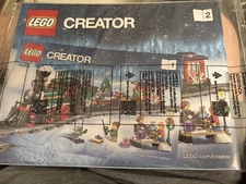 Lego Creator 10254 INSTRUCTION BOOKS ONLY-SEALED NEVER OPENED