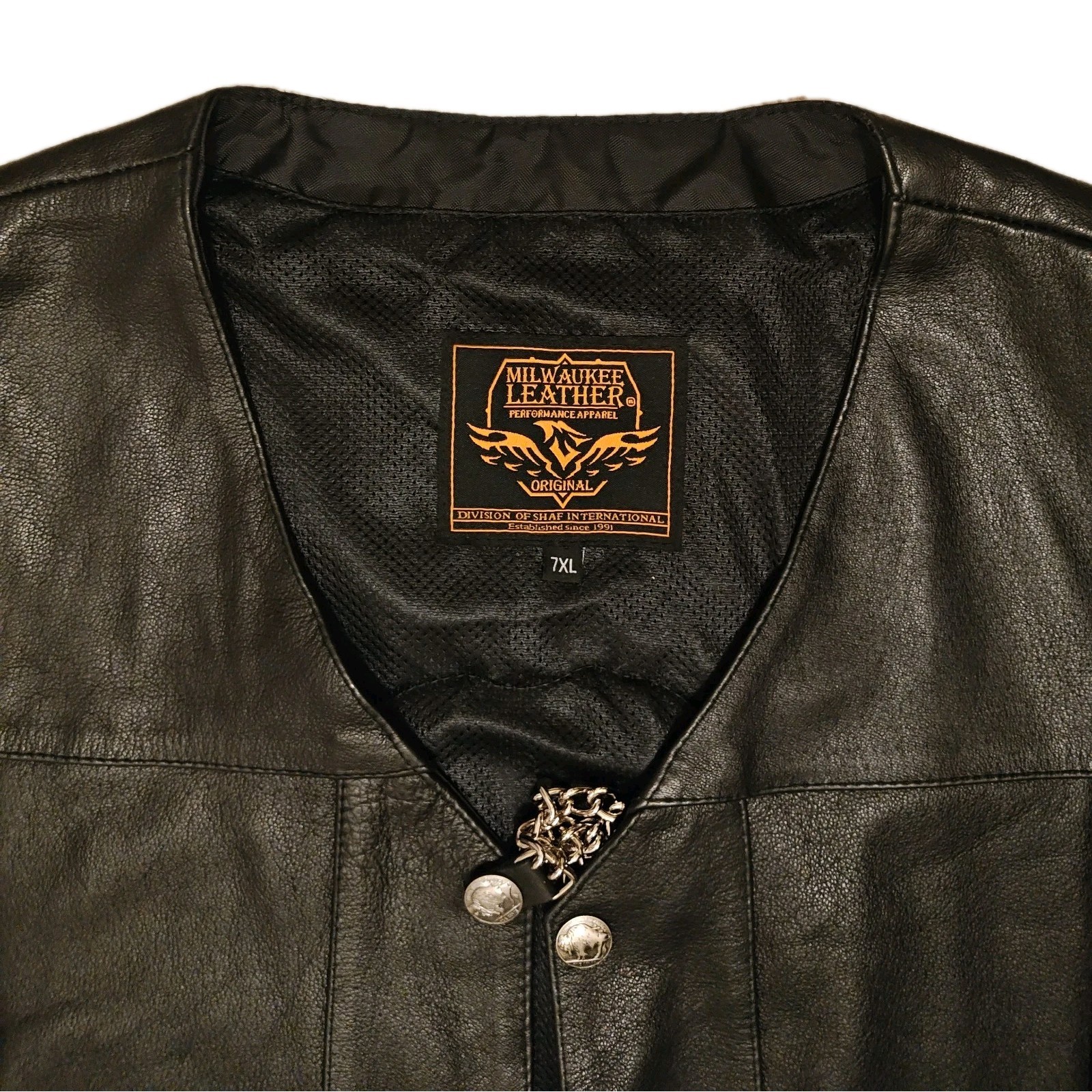 Milwaukee Leather Performance Apparel Snap Vest 7… - image 14