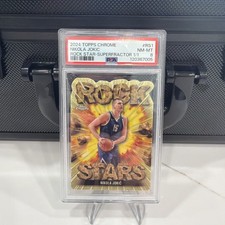 2024-25 Topps Chrome Nikola Jokic 1/1 Rock Stars Superfractor - 3 Time MVP