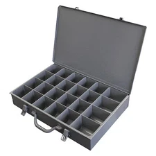 Durham Mfg 102Pc227-95 Large, 24 Opening, Compartment Box, Comfort Grip Handle