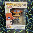 Funko POP Anime One Piece Portgas D. Ace Action Figure #100 ReRelease New In Box
