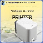Color Handheld Inkjet Printer Mini Portable Wireless Mobile WIFI USB Bluetooth