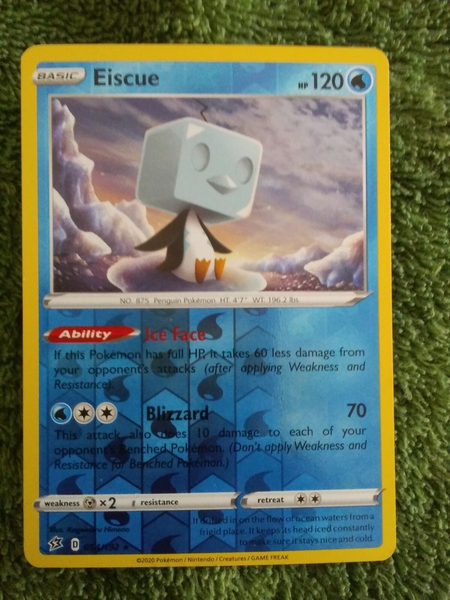 eiscue pokemon card price (054/192) (Cosmos Holo) [Sword & Shield: Rebel Clash] enhancing gameplay strategies. Eiscue 054/192 Rare Holo Rebel