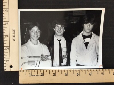 Rare Original VTG Ronnie Scribner & Brad Savage with Shane Sinutko Photo Still