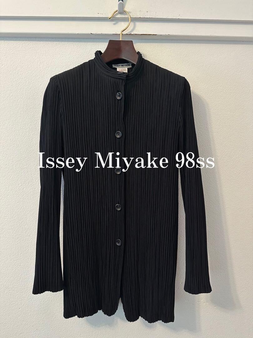 Issey Miyake】Issey Miyake 98ss Archive Pleats Jacket | eBay Issey Miyake】Issey Miyake 98ss Archive Pleats Jacket | eBay