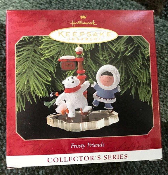 1999 Frosty Friends Hallmark Collector's Series Ornament for sale