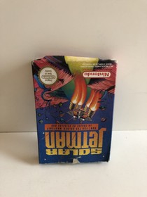 Jeu vid&eacute;o Jouet Vintage NES  Nintendo  Solar Jetman  la chasse au vaisseau d'or