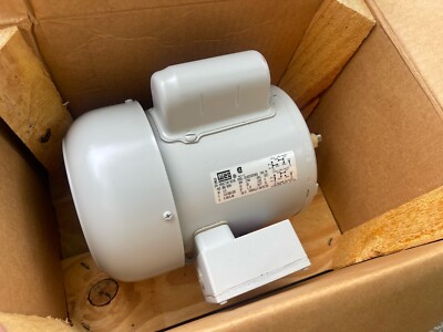 Weg Induction Motor 1ph 1/3 Hp 1740 Rpm Very Nice