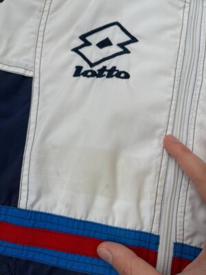 RARE Vintage Lotto Netherlands Holland 90s Football Soccer Track