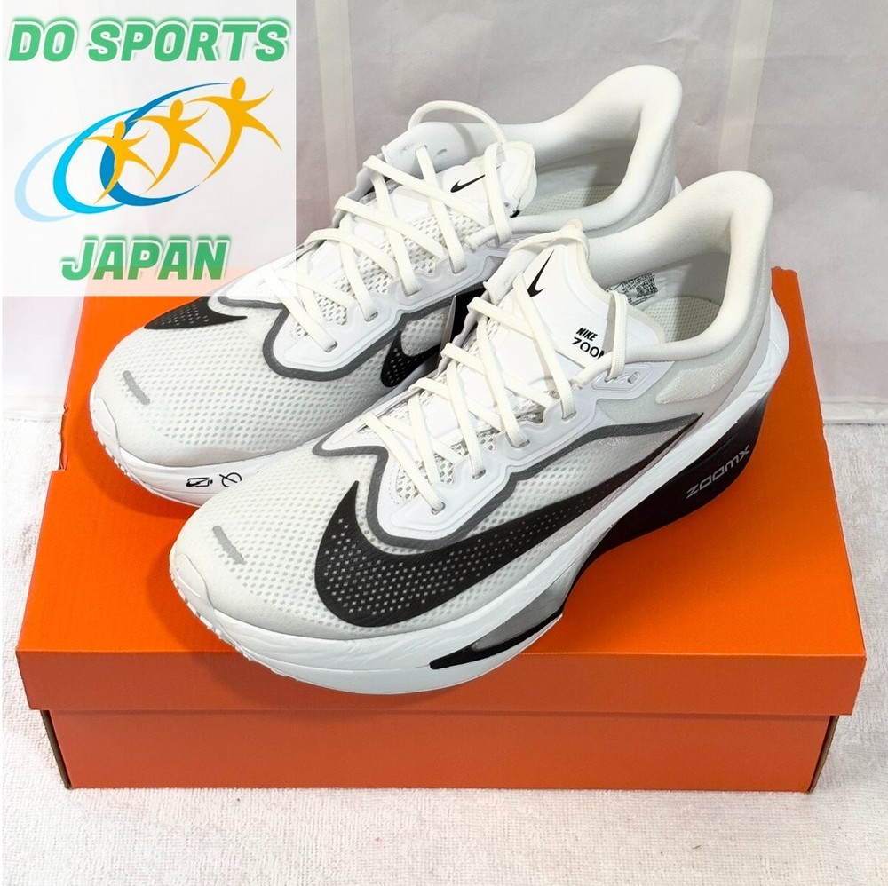 NIKE Zoom Fly 6 FN8454 100 White/Grey/Metallic Silver/Black Men Road Racing Shoe