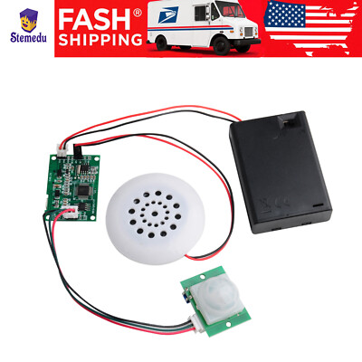 New MP3 Music Voice Playback Kit Sound Recording Module with PIR Infrared Sensor