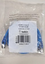 Belkin RJ-45 LAN Ethernet A3L980-10-BLU-S 10Ft Cat6 Snagless Network Cable Blue 