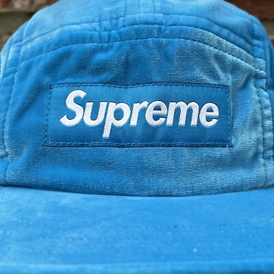Supreme Velvet 5 Panel Camp Hat | eBay