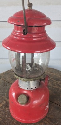 1963 Red Coleman 200A Single Mantle Lantern | eBay