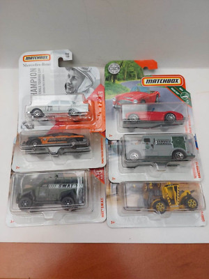 Lot of 6 MATCHBOX Mainline Models MIB OVP Mercedes Austin Ford International MBX