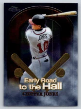 1999 Topps Chrome Early Road to the Hall #ER6 Chipper Jones (ref Y01096)