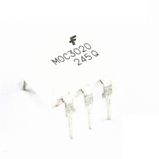50Pcs MOC3020 DIP-6 FSC DIP6 Optoisolators Transistor Output NEW