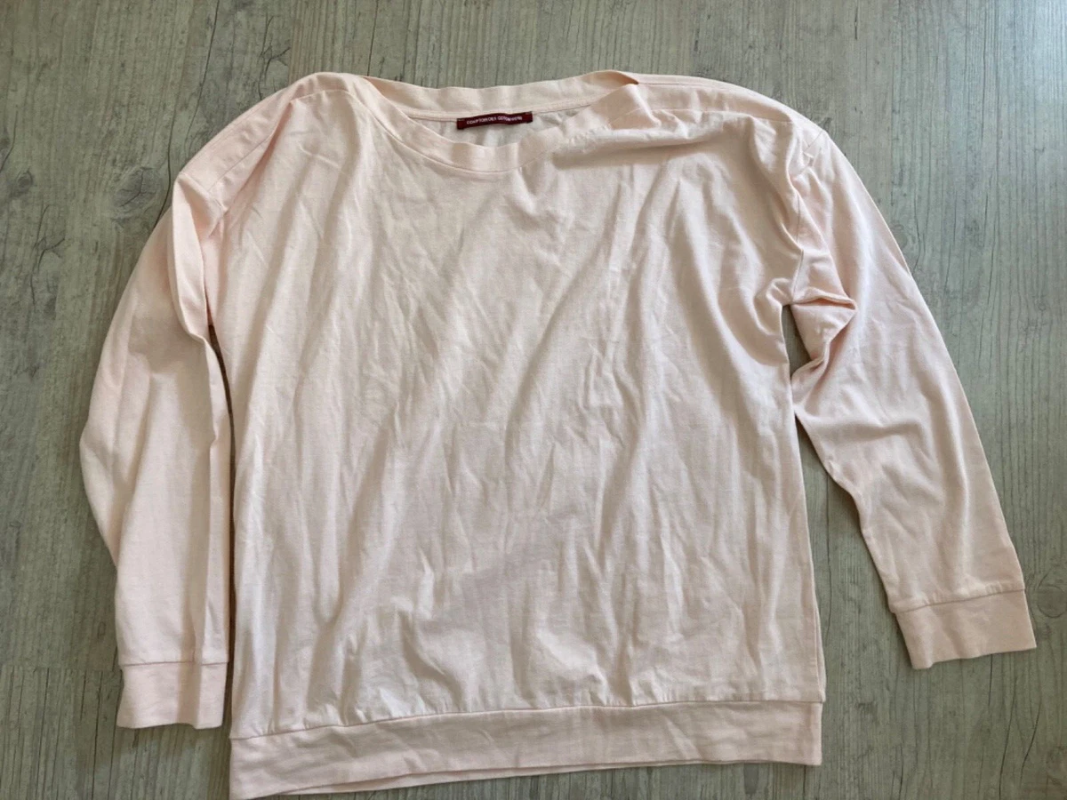 Blouse Comptoir Des Cotonniers En Coton Rose - Taille M, Manches Longues, Style Tunique, Très Bon état