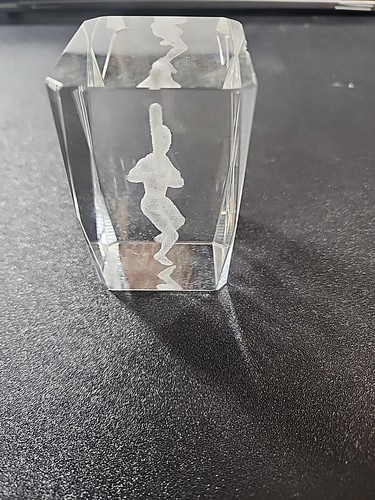 Baseball Player Paper Weight Slight Chip - Picture 5 of 5