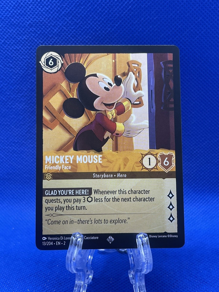 Disney Lorcana TCG Rise of the Floodborn Mickey Mouse Friendly