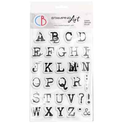 Clear Stamp-CIAO BELLA-Stempel transp.-Alphabet-Großbuchstaben-PS6003