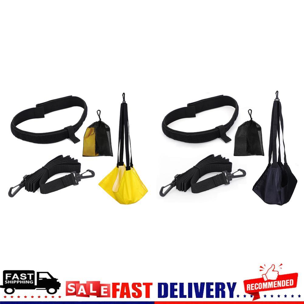 Juego de paracaídas de resistencia a la natación cuerda elástica de natación para accesorio de gimnasio deportivo