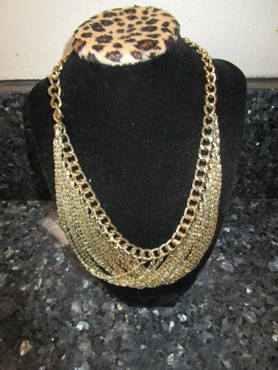 Guess chunky chain sales necklace