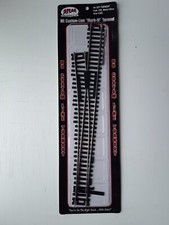 ATLAS H0 Custom Line 6 Left Hand "Mark-IV" Turnout Code 100, Nickel Silver,