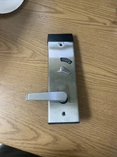 Saflok MT Mag Card Lock, Satin Chrome For Hotel See Pics