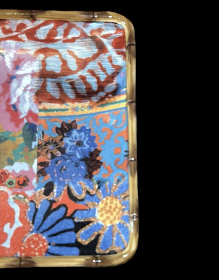 Bandeja CERTIFICADA INTERNACIONAL “Poetic Wanderlust” por Tracy Porter 9,5” X 14” Foto 3 de 4