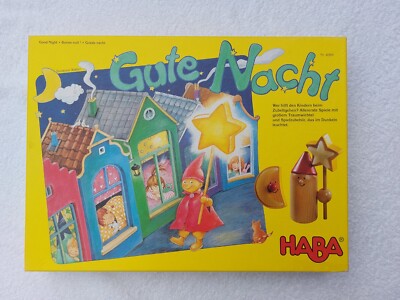 Haba - Gute Nacht - ein Spiel ab 2,5 Jahre - Wer hilft Kindern beim Zubettgehen?
