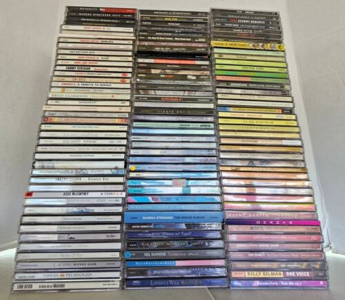 Wholesale Music CD Lot of 100+ Popular Hits Pop Indie Alt Buffett Diplo Cyrus  - Picture 1 of 12