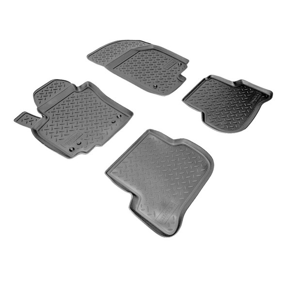 3D Gummi Fussmatten Passend FüR VW Golf V + VI | Baujahr 2003-2012 | Passgenau-image