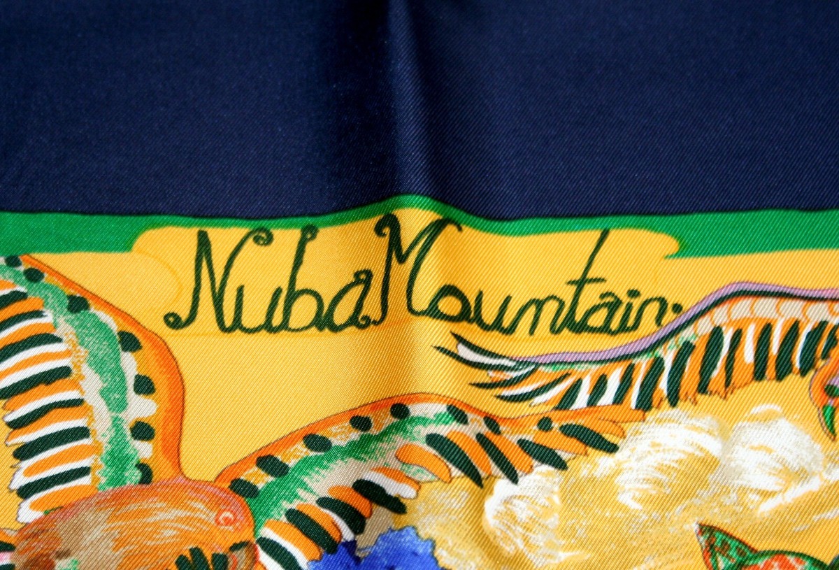 Hermes Vintage Scarf Nuba Mountain Rare in Box | eBay Hermes Vintage Scarf Nuba Mountain Rare in Box | eBay