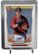 2014 Bowman Draft Top Prospects Diamondbacks Card #TP17 Braden Shipley W/Top