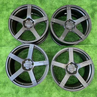 JDM Wheels PRODRIVE 18x8.5/9 5x112 45/50 GC-05N Color: Matte black 