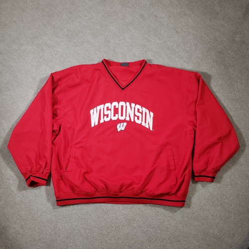 Wisconsin Badgers Pullover Mens XXL 